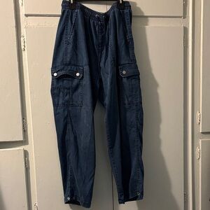 Time and Tru Women's Navy Cargo Pants